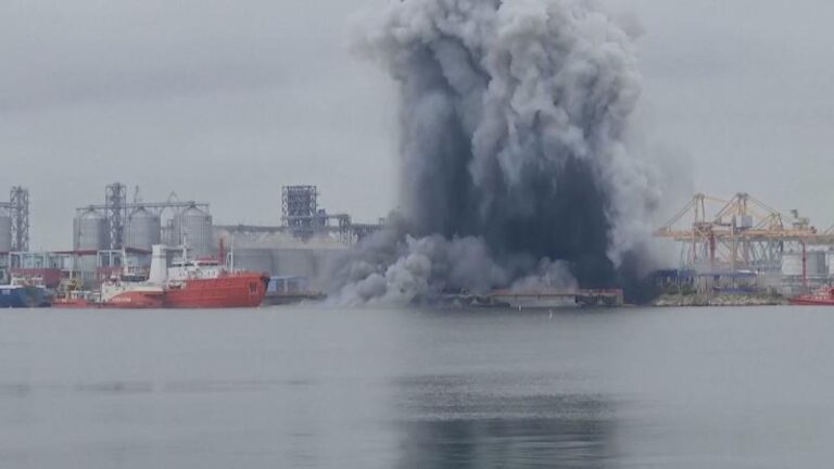 烏克蘭無人機闖羅馬尼亞黑海港後爆炸