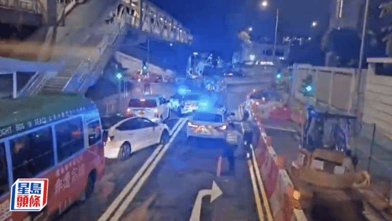 西九龍Tesla撞警車後逃逸 男司機涉販毒及瘋狂駕駛被捕