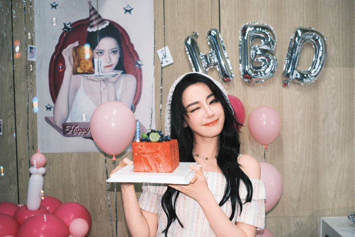迪麗熱巴迎來34歲生日。網上圖片