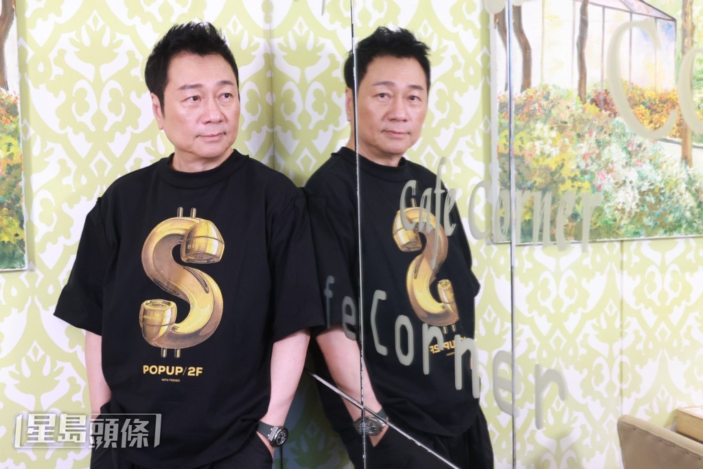 祥哥自認個性重感情且內向,回到熟悉的電視城倍感放鬆。