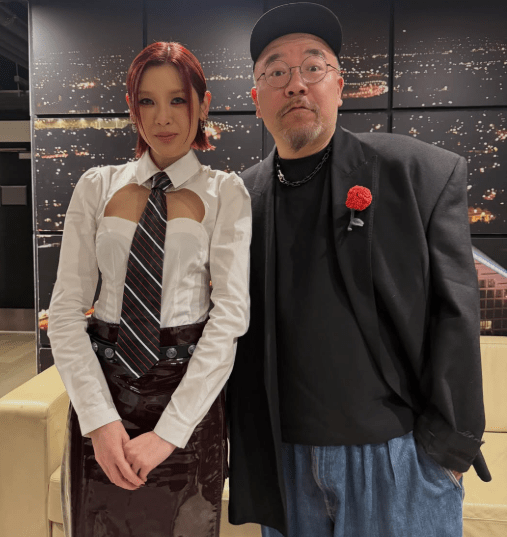 填詞人黃偉文(Wyman)亦親臨現場欣賞陳蕾演出。