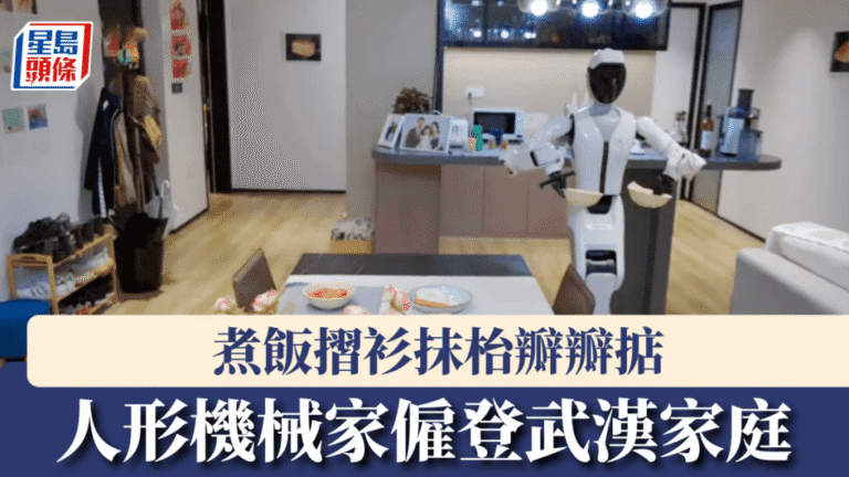 全國首個家庭通用機械人亮相武漢 可獨立完成多項家務