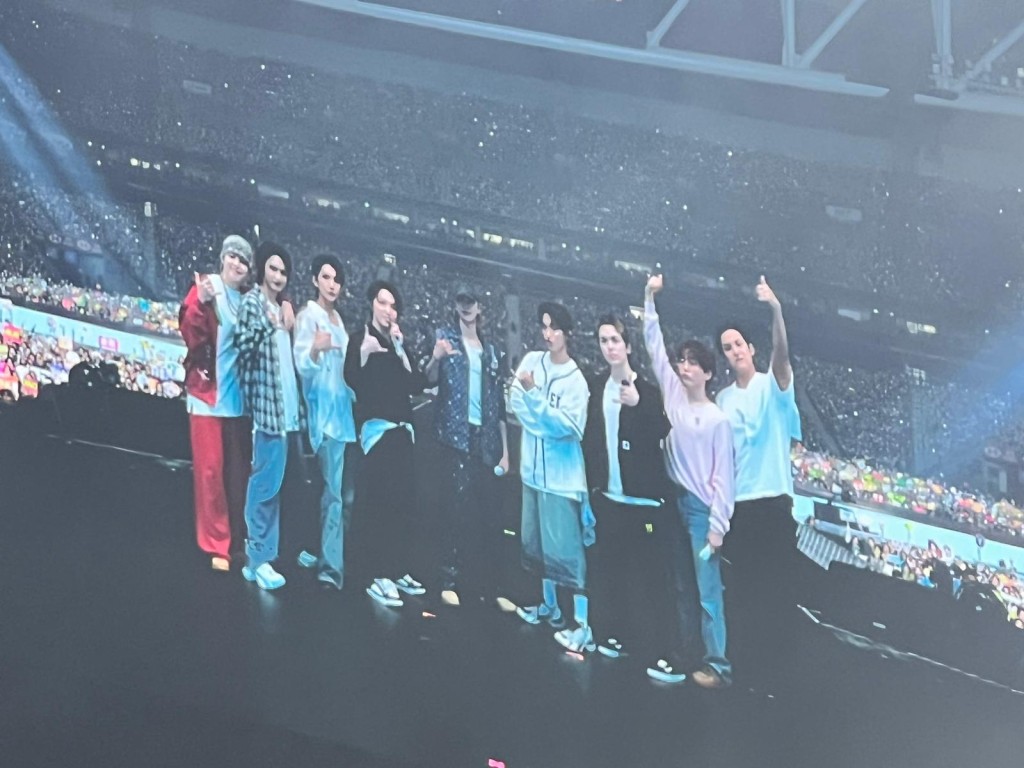 SEVENTEEN WORLD TOUR［NEW_］IN HONG KONG 演唱會現場。