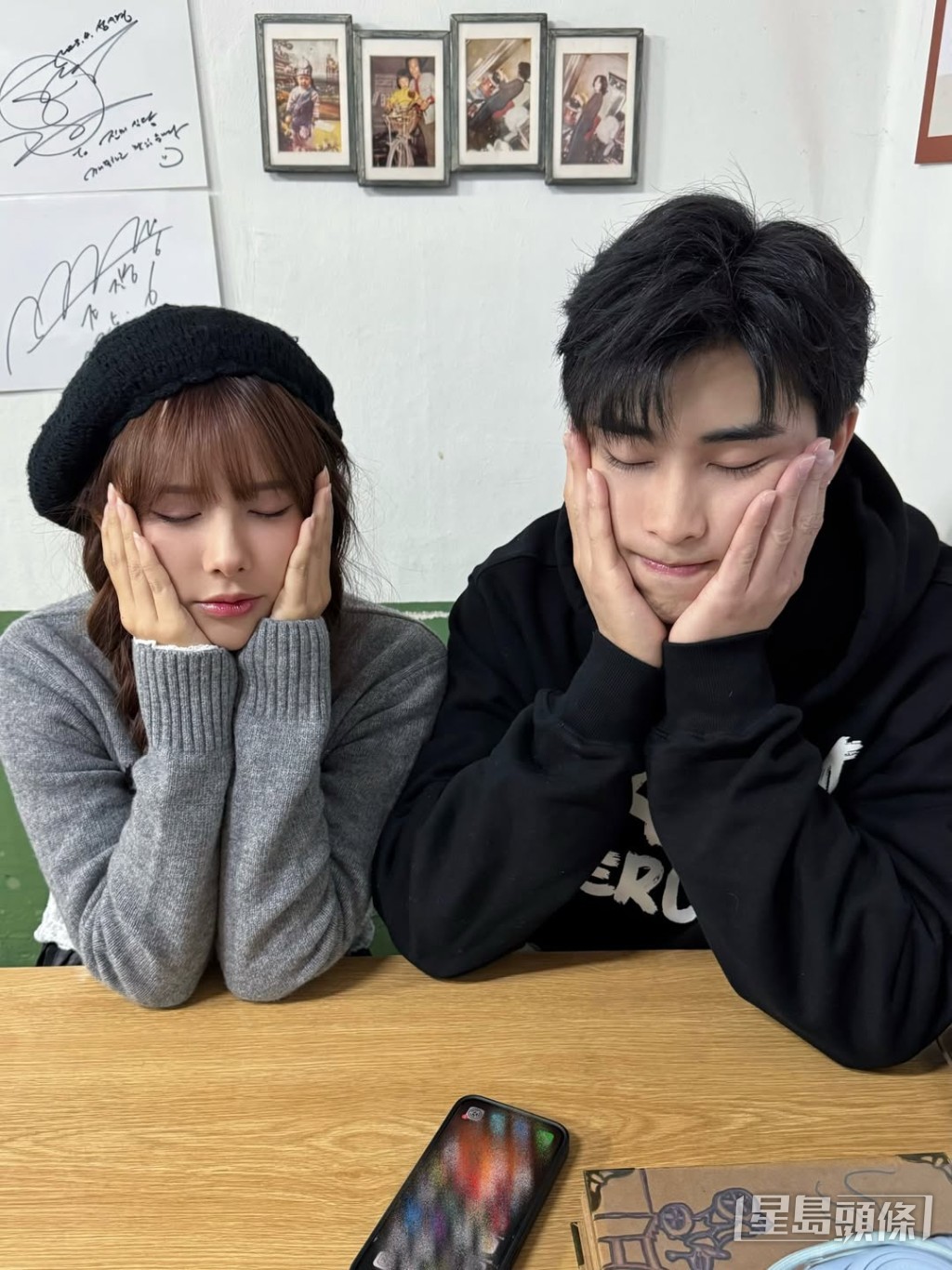 Phoebus和Alice在Instagram上傳過一些親密合照。