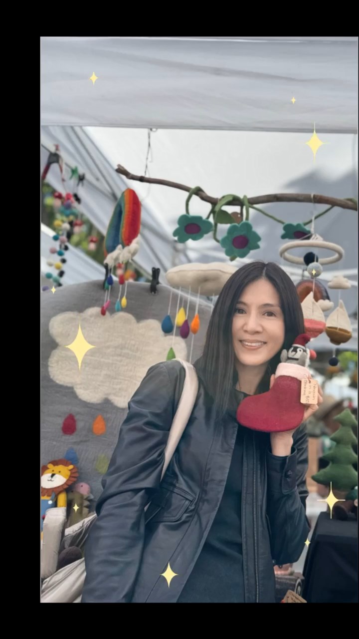 楊采妮在社交平台分享了多張近期生活照。