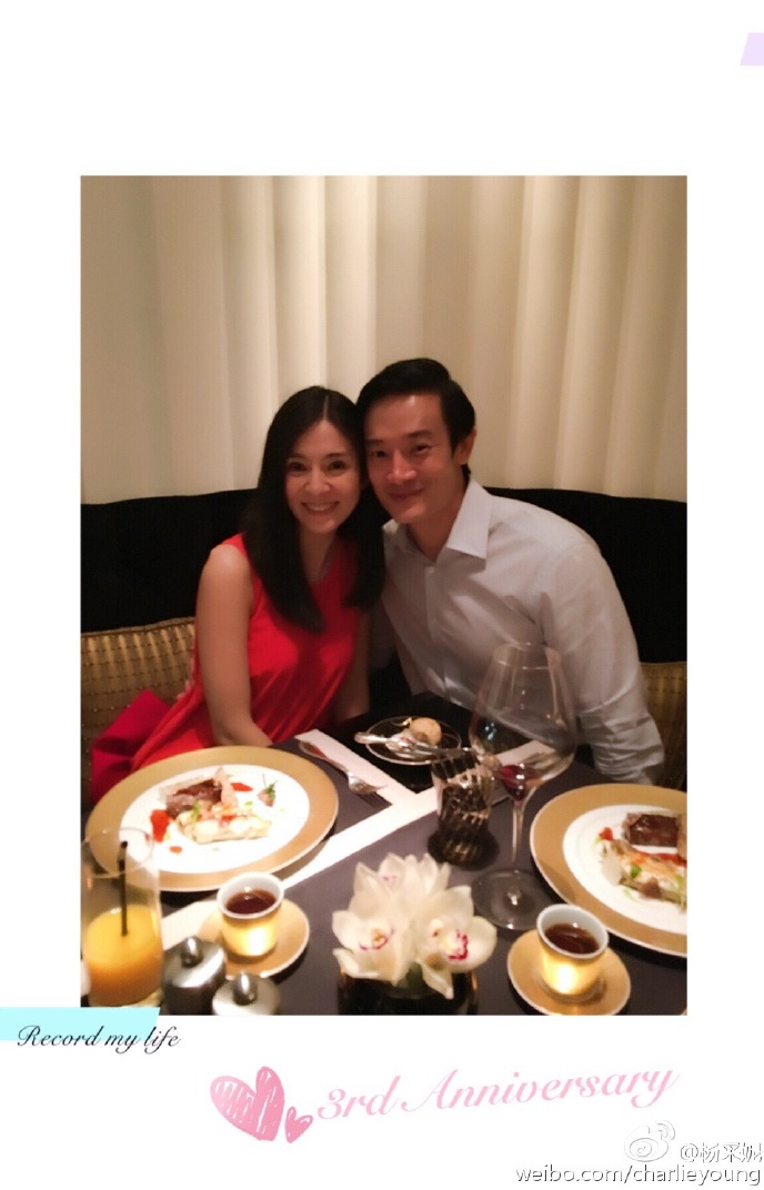 楊采妮將大部分時間用於陪伴家人。