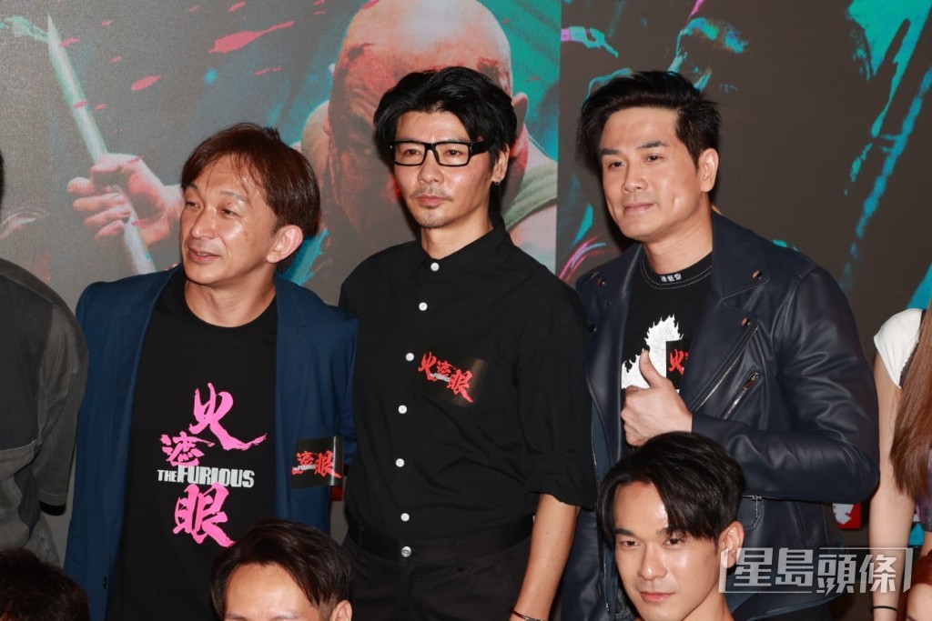張晉與伍允龍同為動作演員。