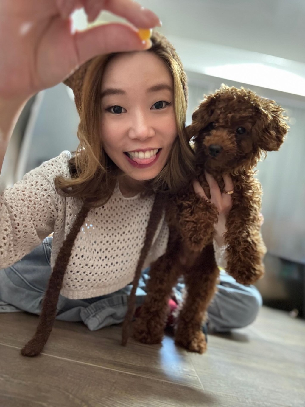 神隱超過一年的何慶湘,今年二月曾低調露面。