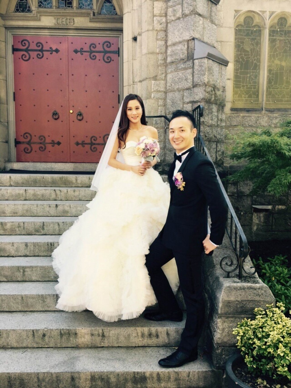 張嘉兒於2015年與金融才俊Nathan結婚。