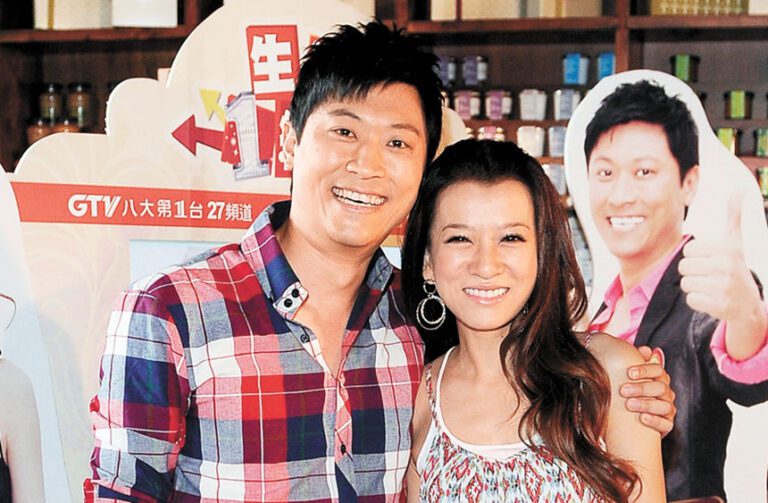 侯昌明和妻子曾雅蘭。網上圖片