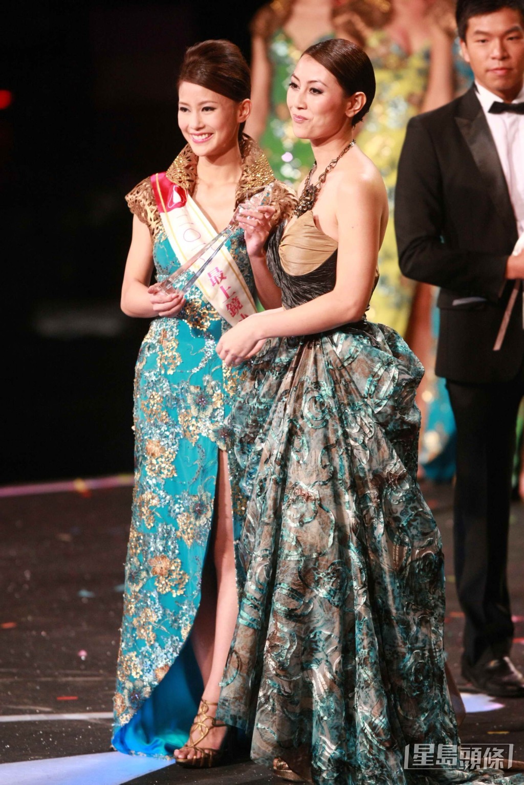 李雪瑩當年在港姐競選中奪得「最上鏡小姐」獎項。