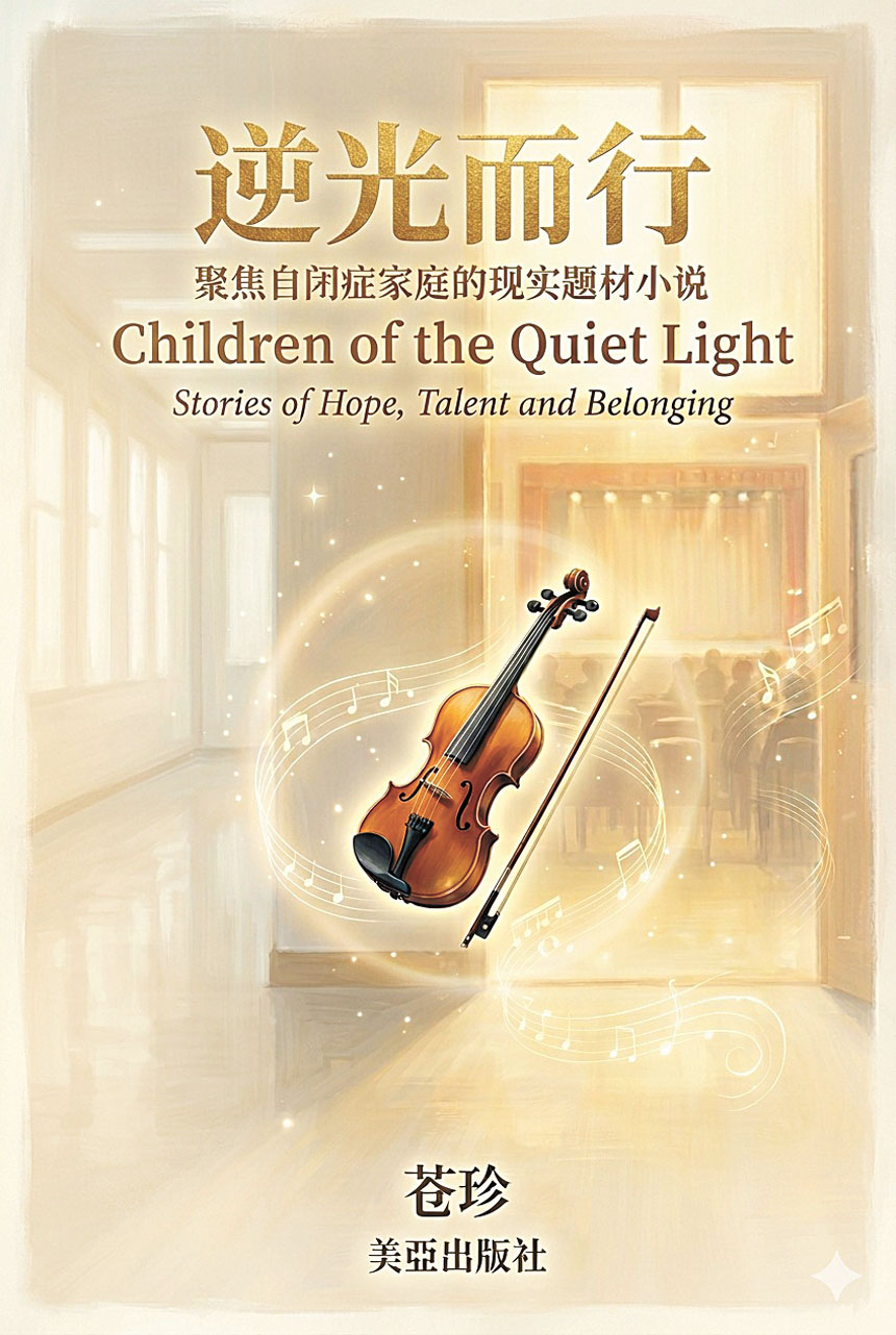 《逆光而行》一書封面。
