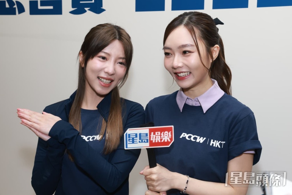 兩人因共同練習而擁有許多話題。