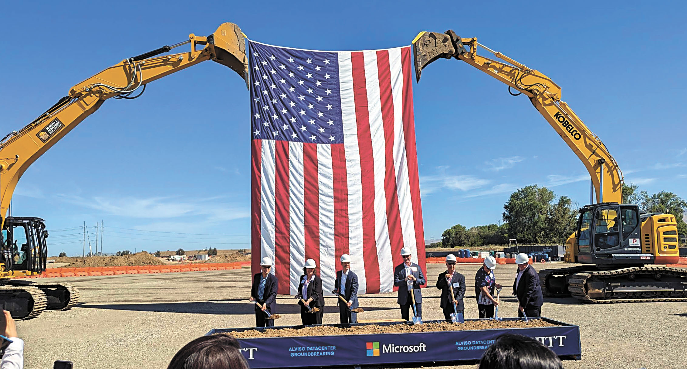 微軟（Microsoft）落戶聖荷西Alviso社區的大型資料中心（Data Center)破土動工。聖荷西市市府提供