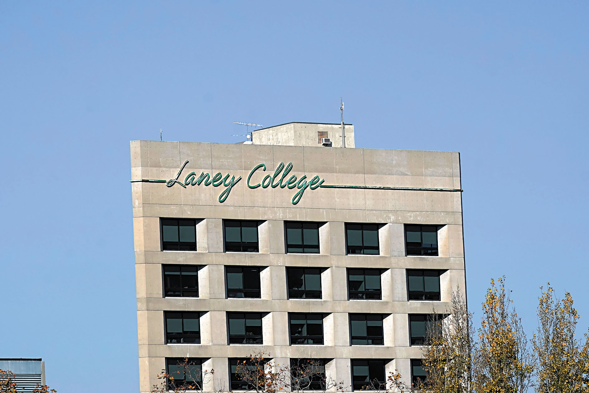 東灣萊尼學院（Laney）與梅里特學院（Merritt）將於明年合併，圖為萊尼學院。美聯社資料圖