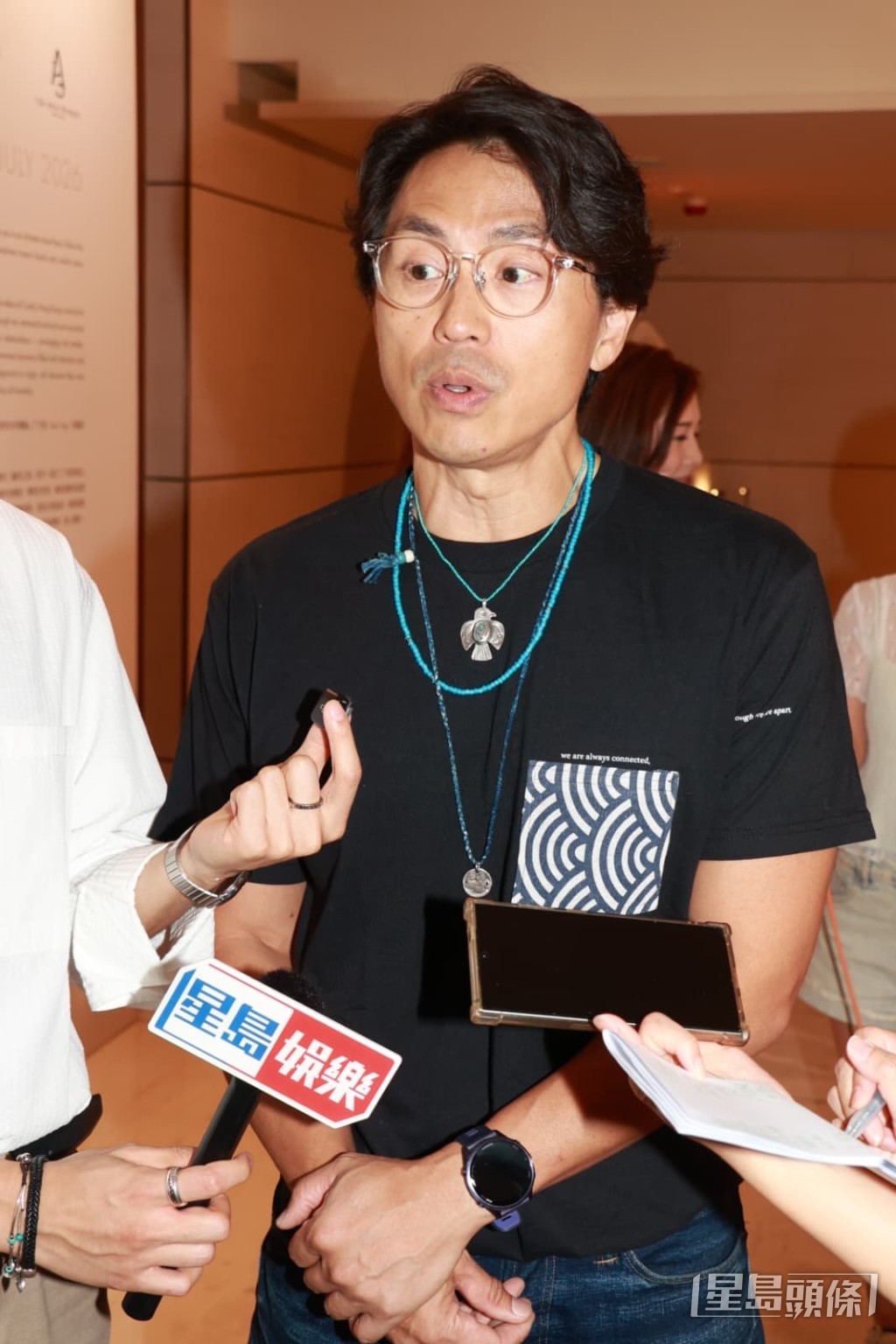 森美表示從陳敏兒面對人生困境的態度中獲得啟發。