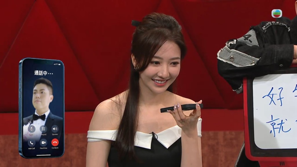 何依婷自認是喜歡黏著丈夫的妻子。