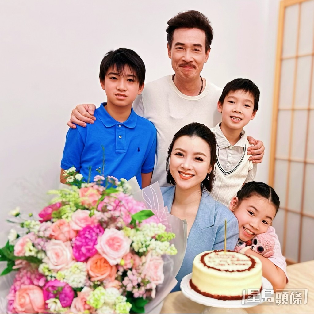 陳豪與陳茵媺婚後育有兩子一女。