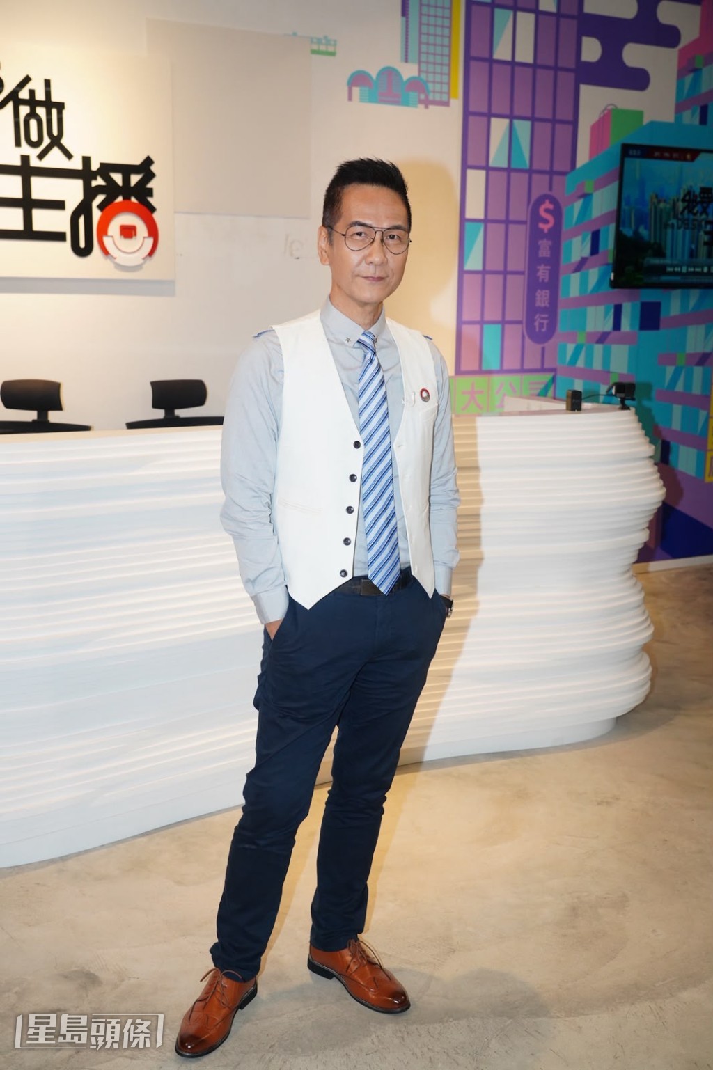 談及抑鬱症病情,陳啟泰感謝外界關心其健康狀況。