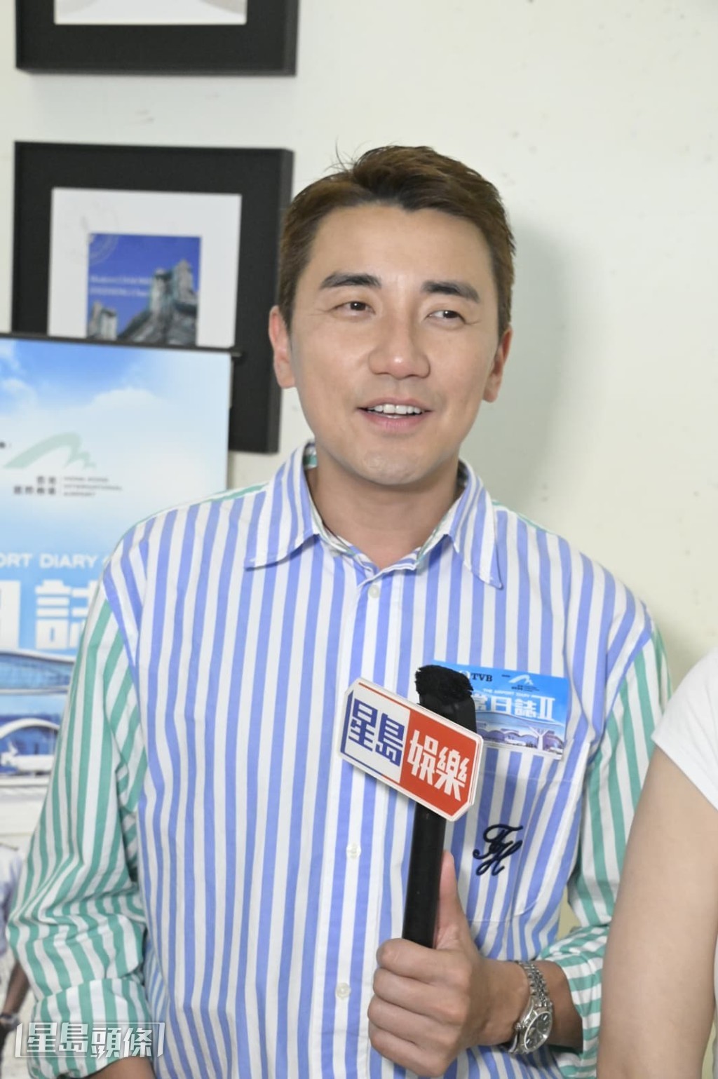 洪永城幽默表示,希望接下來能進一步「霸佔」三線節目時段。