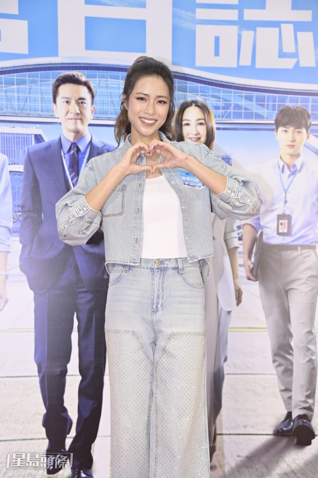 劉穎鏇透露正在港拍攝新劇,並會繼續飾演打女。