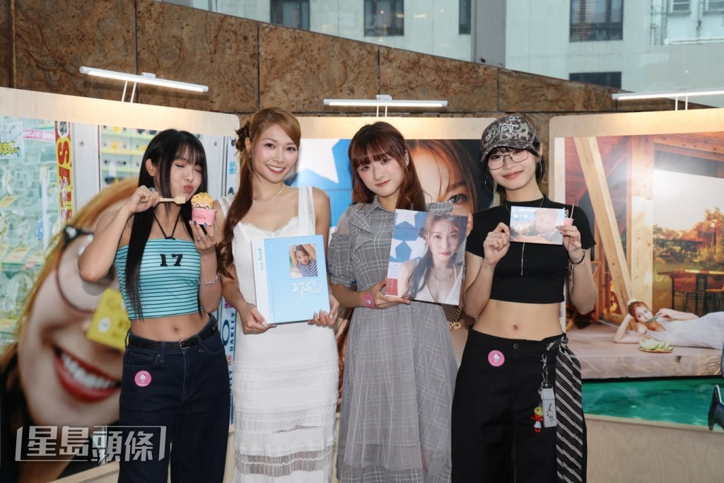 Yanny表示,正與MeiMei、Ah Yo及Tania(陳紀澄)四人與一個好團隊溝通中。