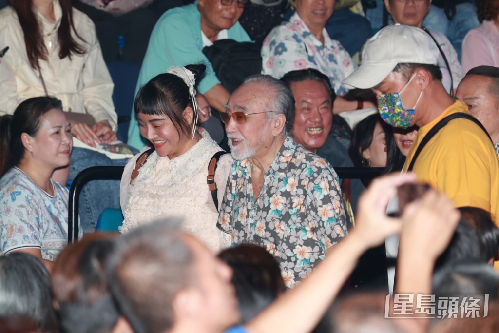 盧海鵬專程到場欣賞演出。