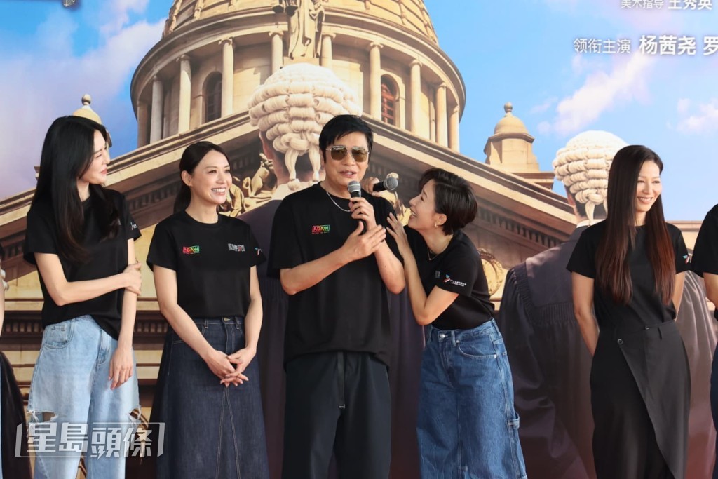 羅嘉良大讚楊茜堯的角色極具挑戰性,但對她的演出充滿信心。