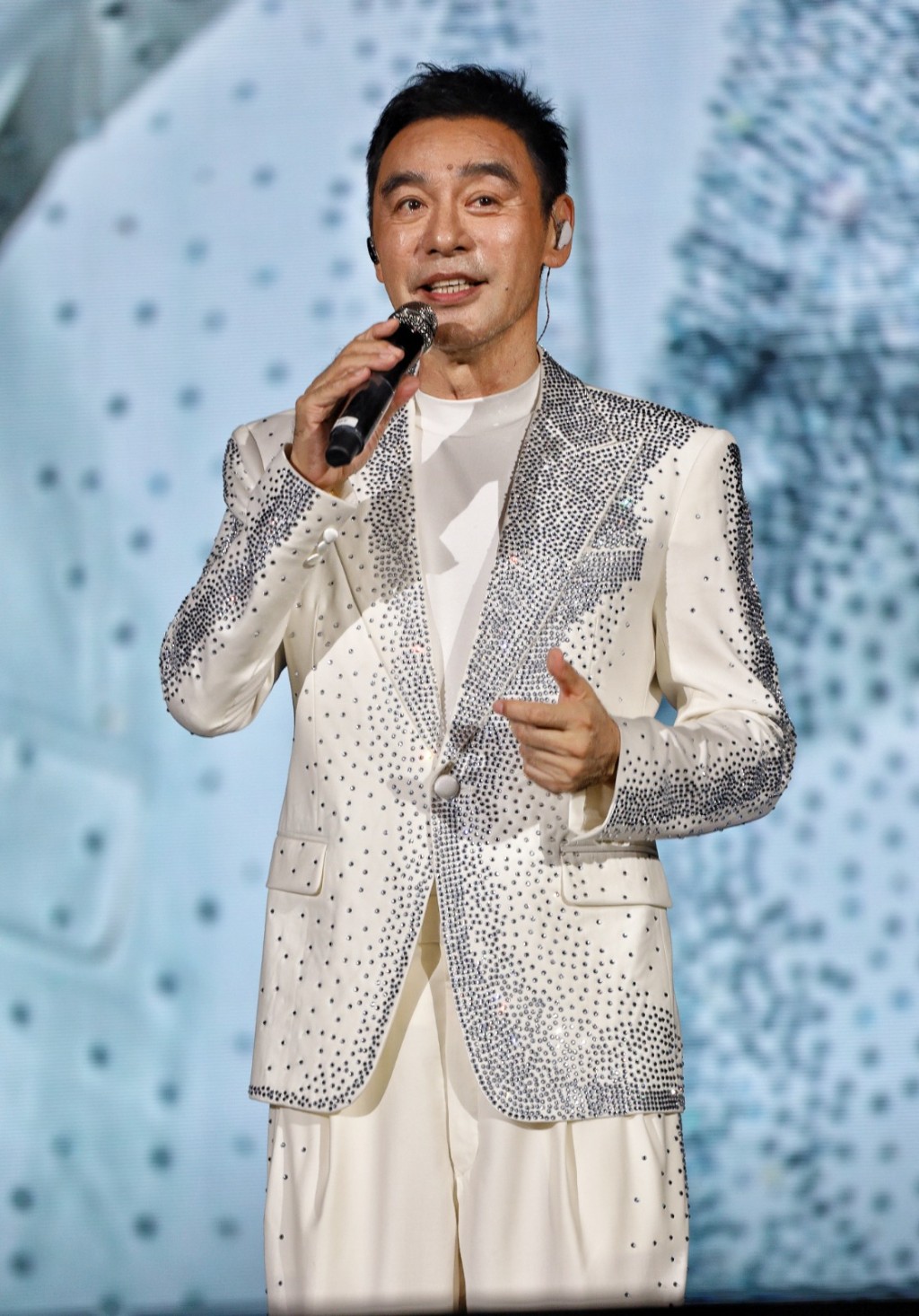 鍾鎮濤演出時狀態大勇。