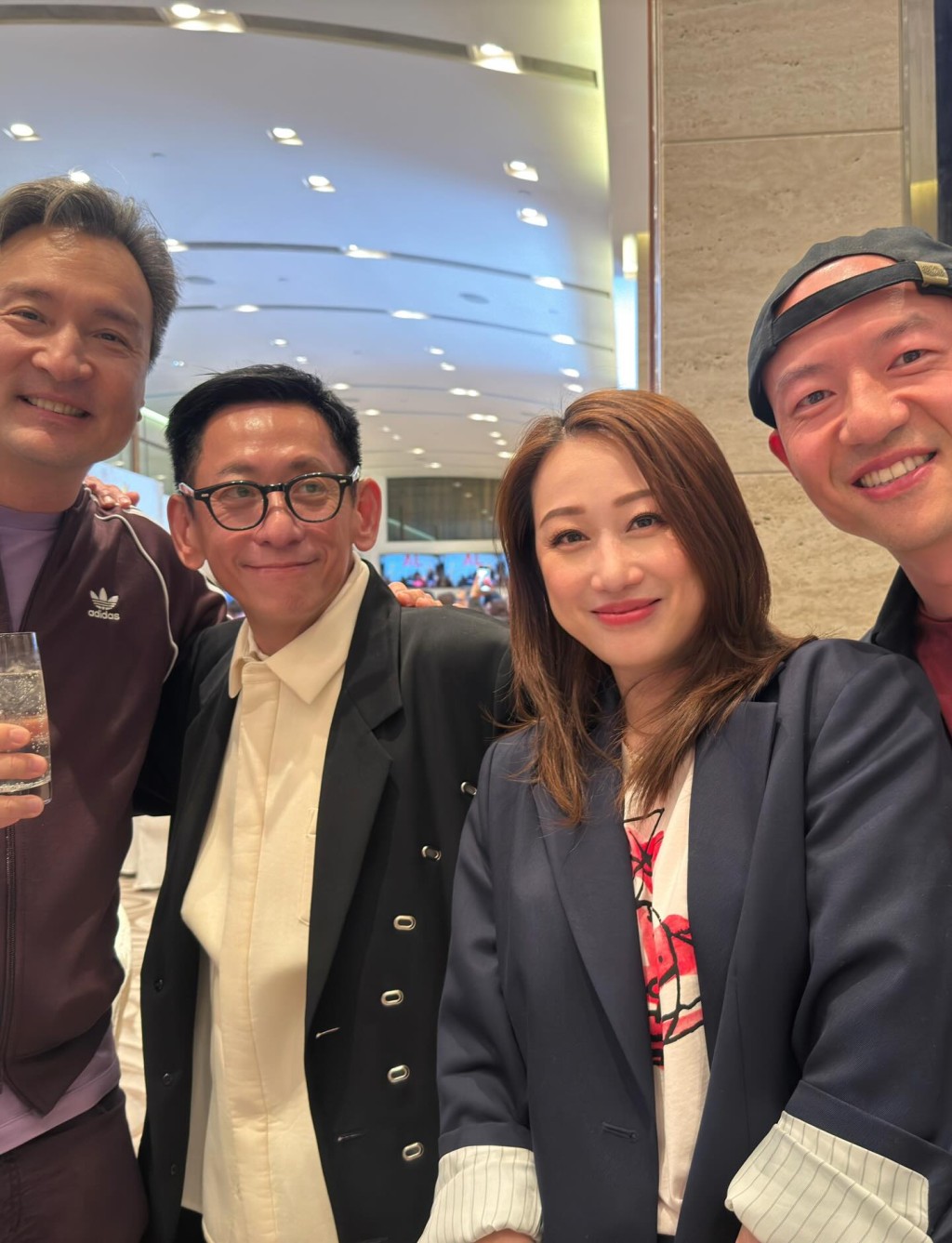 黃子雄與舊愛夏竹欣同場出現,兩人相處並無尷尬。