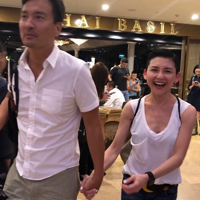 與夏竹欣分手後,黃子雄在2019年曾傳出與劉美君拍拖。