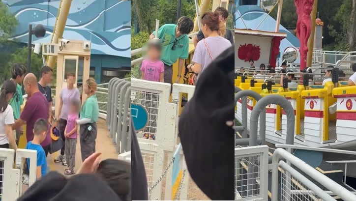 海洋公園女童身高未達標被拒玩海盜船 家長不滿引發爭議