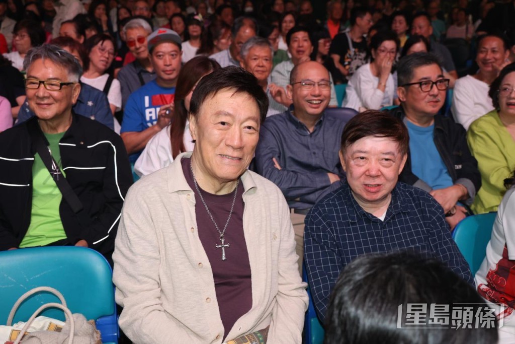 陳欣健現身支持米雪演唱會。