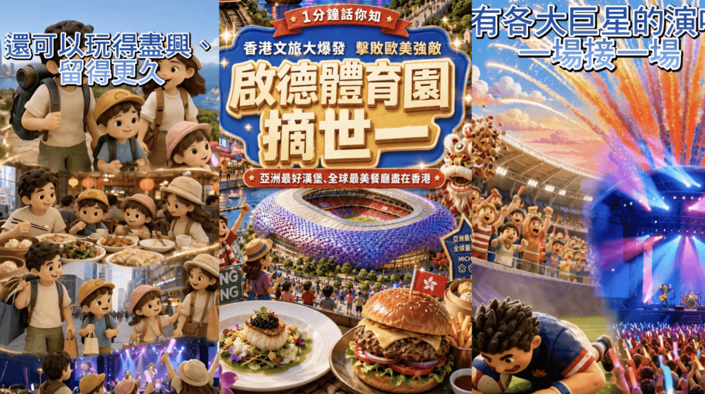 香港啟德體育園獲國際殊榮 推動文旅融合發展