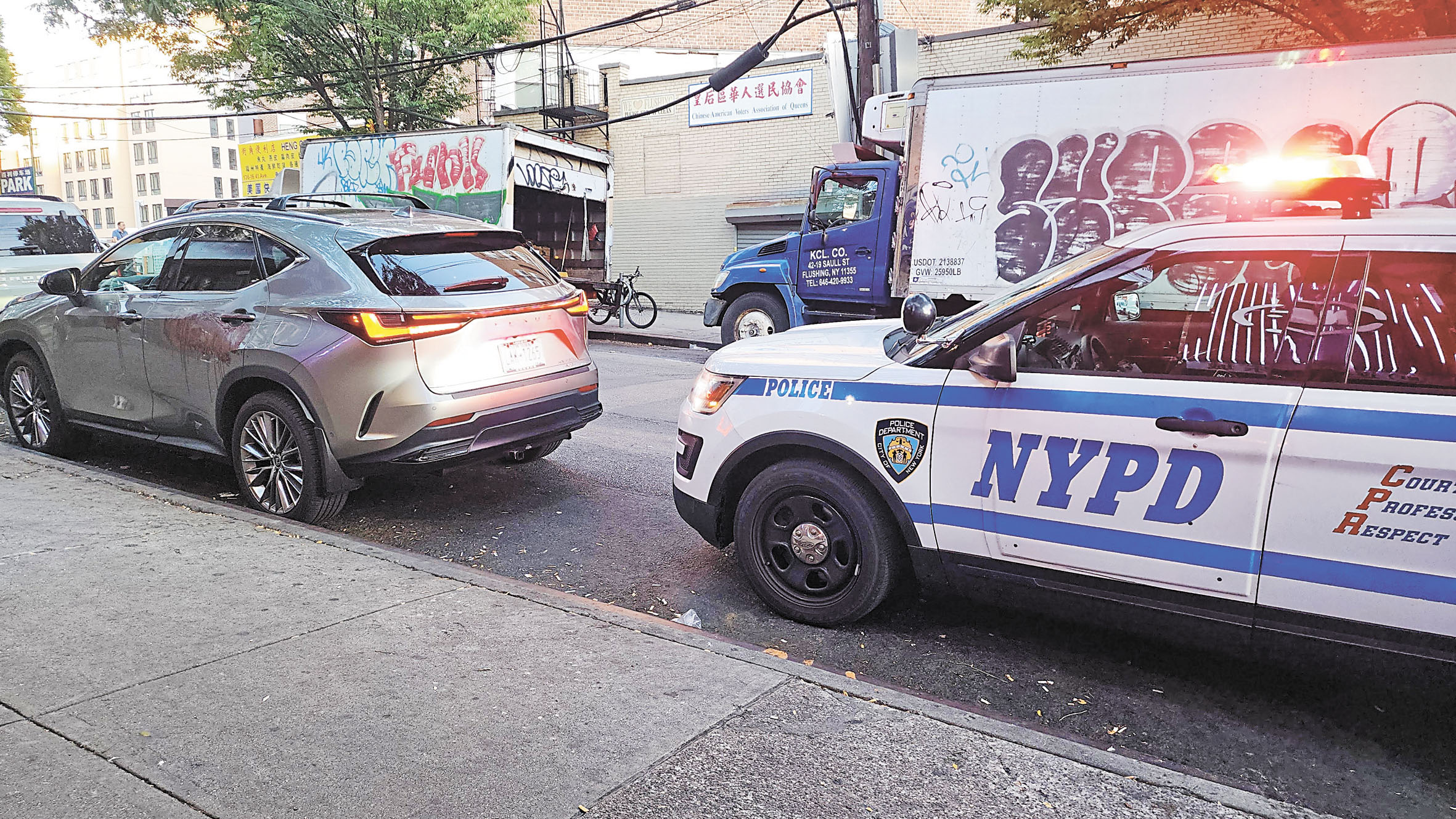 警車。(圖片僅為示意,非本案涉及警車)