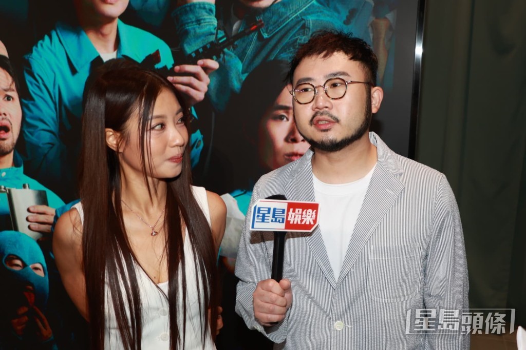 李芯駖笑說或者可以試穿高跟鞋,踩中麥沛東的重要部位。