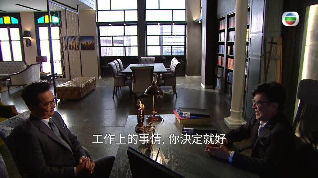 《律政強人》中,鍾景輝與廖啟智大鬥演技,可惜二人均已相繼離世。