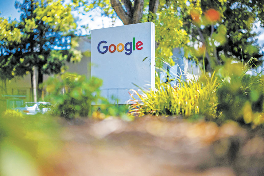 Google等多家美國科技公司被法國徵收數字服務稅。路透社資料圖片