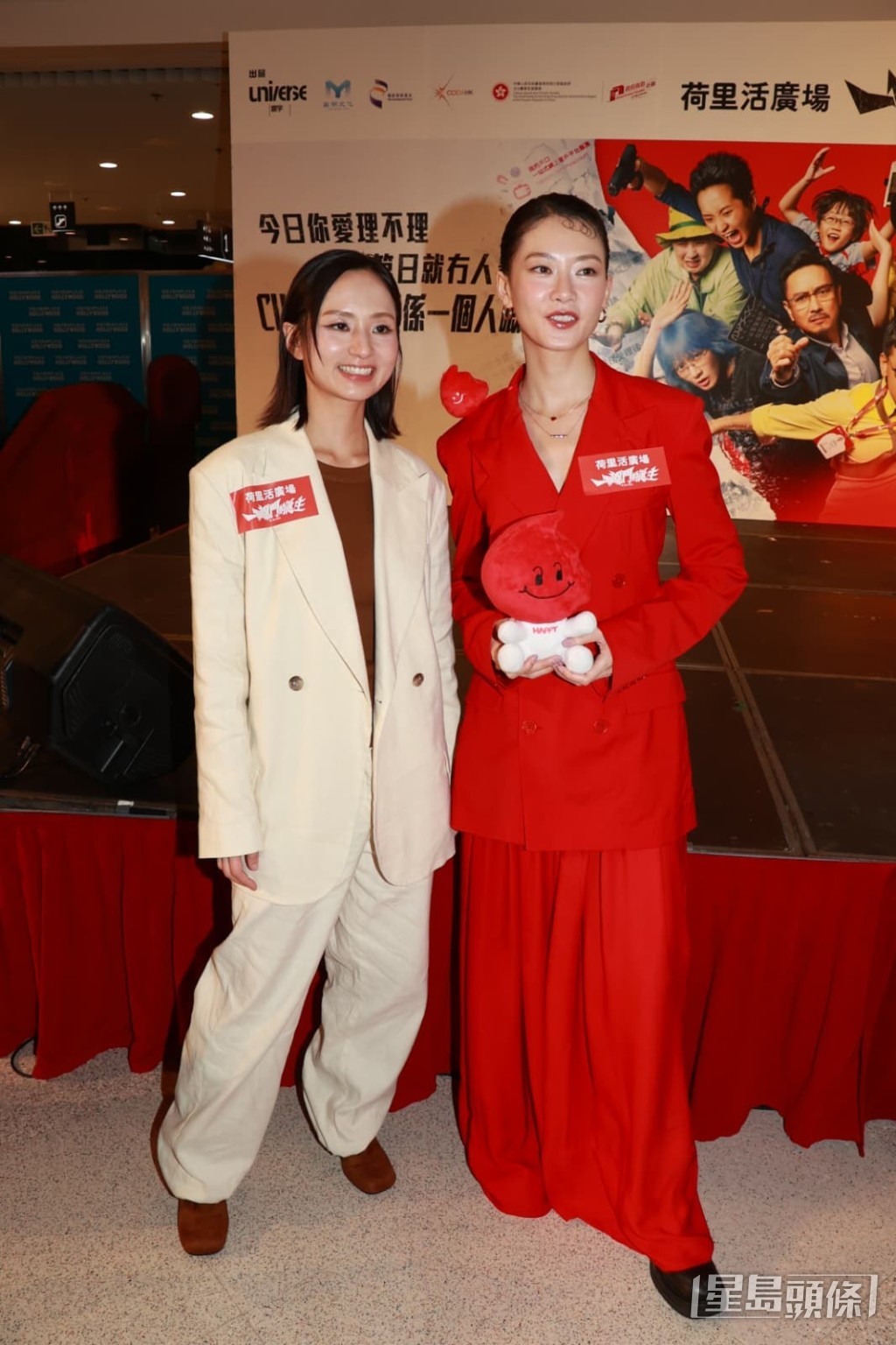 廖子妤大讚梁雍婷的喜劇演出,完全擊中她的笑點。