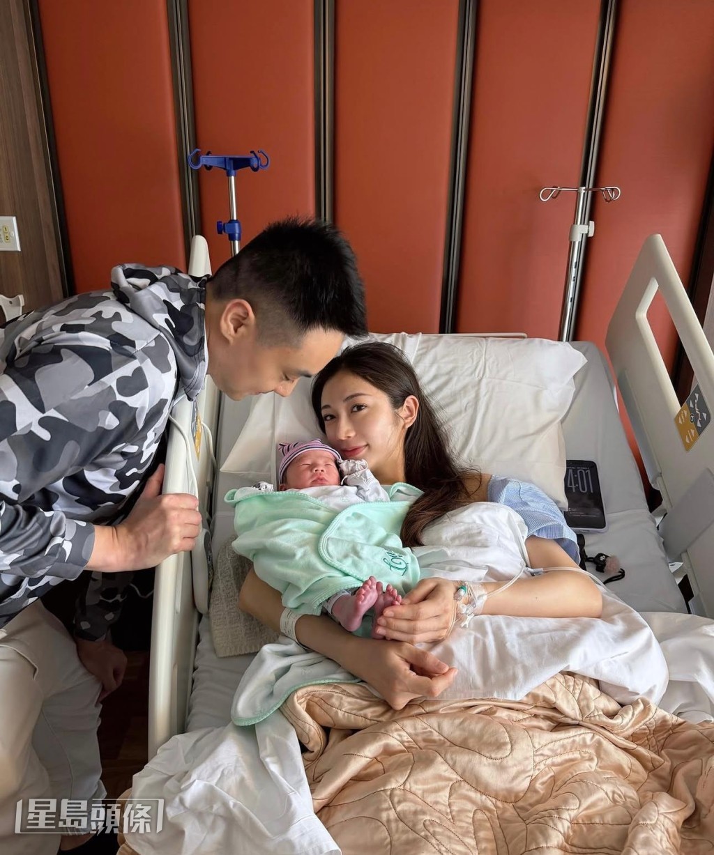 蔡嘉欣早前迎來新生命,成為新手媽媽。