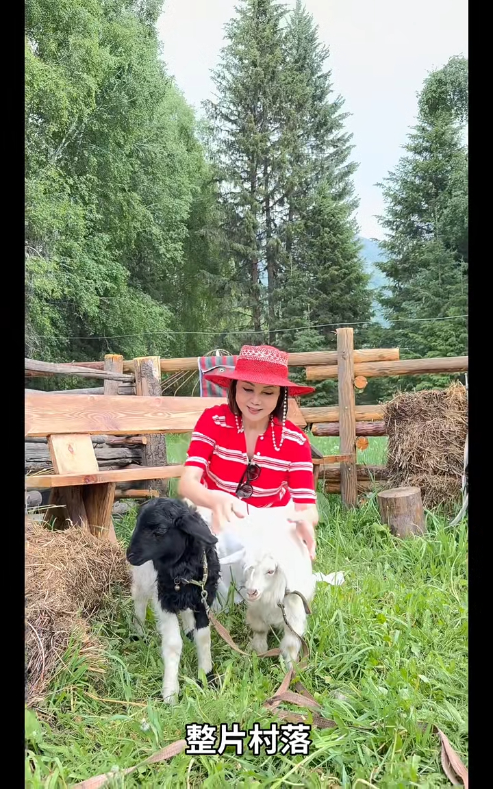 謝玲玲享受愉快的旅程。