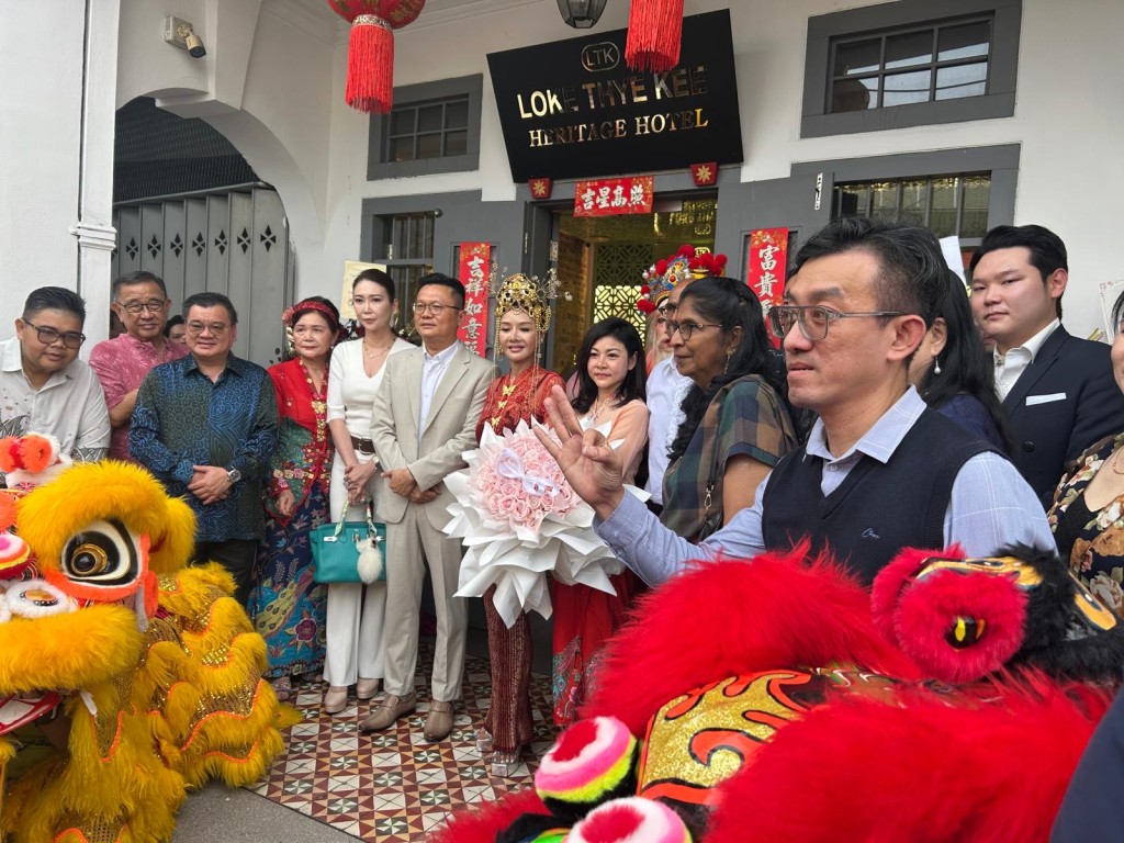 Amy 的姐姐也專程到檳城,與她一同慶祝生日。