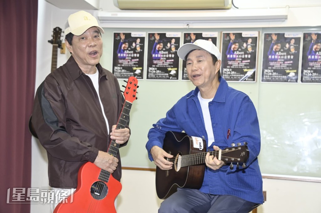 被問會否捧弟弟做歌手，區瑞強笑說：「他是我公司的幕後人，他做了歌手我點算！」