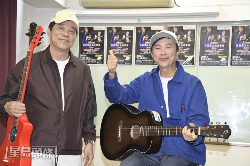 區瑞強表示，與弟弟可以幕前幕後互相合作。