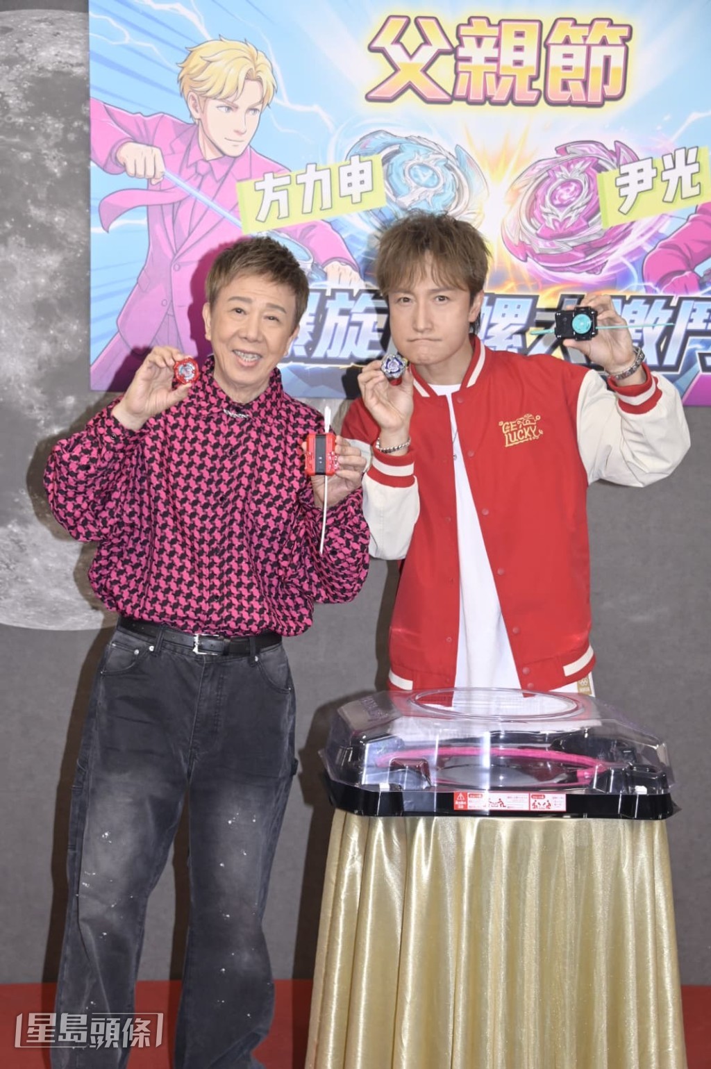 方力申曾為《爆旋陀螺2》唱主題曲,他笑說昨日重聽勾起不少回憶。