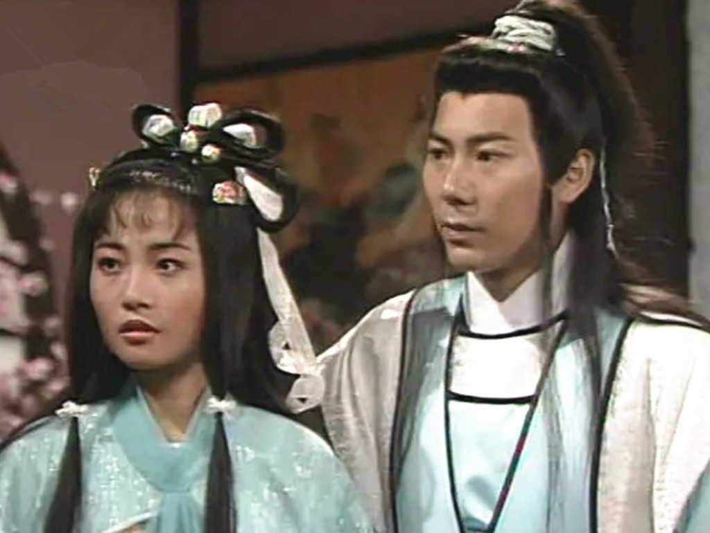 楊玉梅在1992年亞視劇集《仙鶴神針》中的造型。