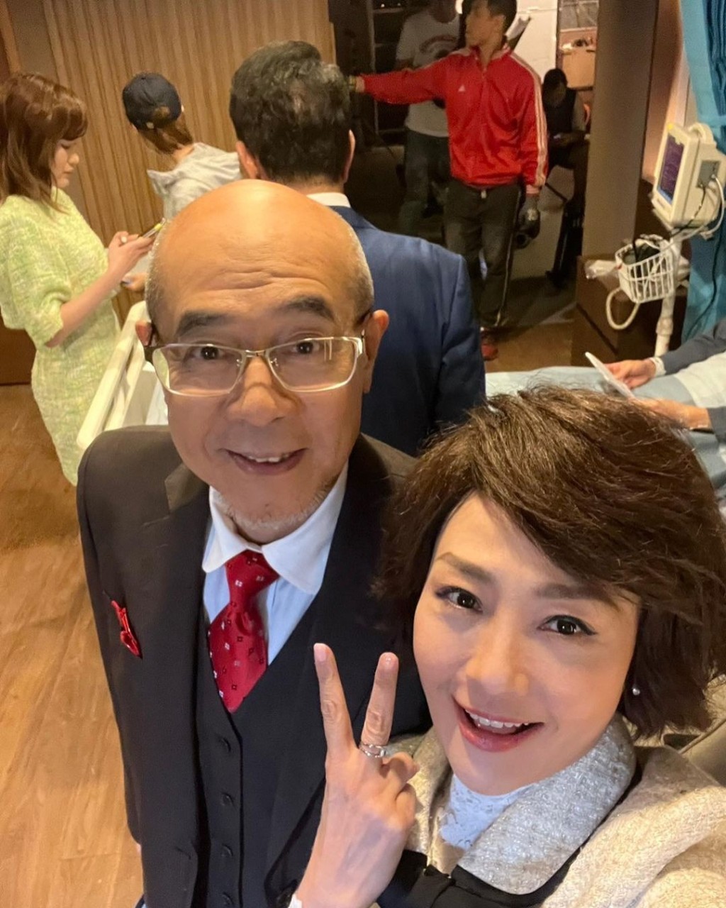 楊玉梅與李成昌在《非常檢控觀》中合作。
