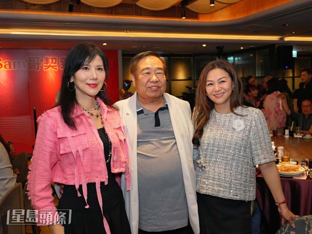朱潔儀到場見證溫馨時刻。