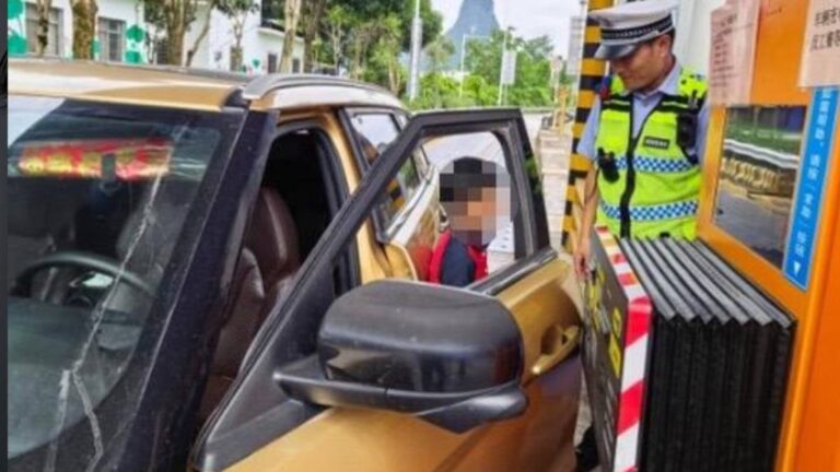 廣西12歲男童偷車 高速公路駕駛六小時後因無錢繳費被截