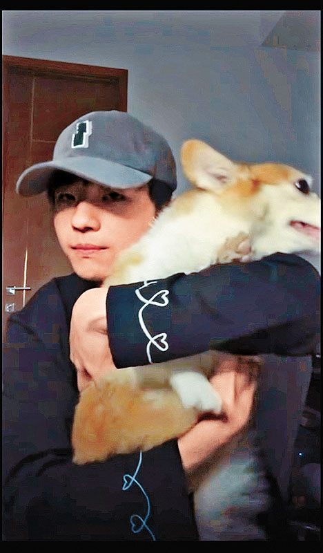 Ian的愛犬「雞髀」終於有伴。
